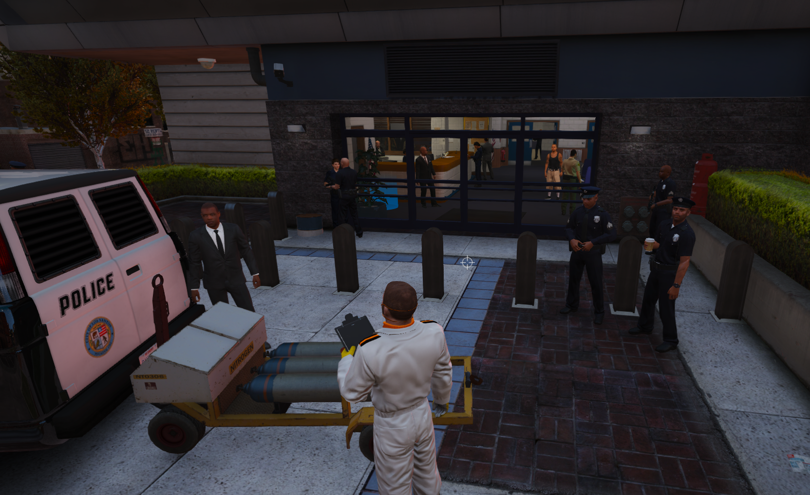 Gdzie Jest Komisariat Policji W Gta 5 La mesa working police station - GTA5-Mods.com
